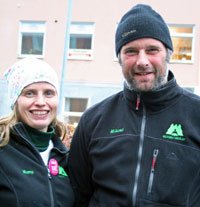 Regionsamordnarna Mona Thorsson och Mikael Boman