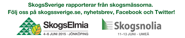 Följ SkogsSverige under SkogsElmia och Skogsnolia