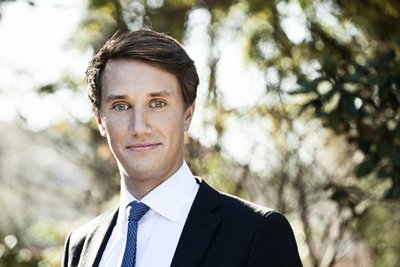 Erik Anderzén, jägmästare och Investment Manager på IWC i Köpenhamn