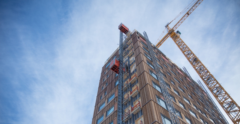 Så blir högsta trähuset brandsäkert