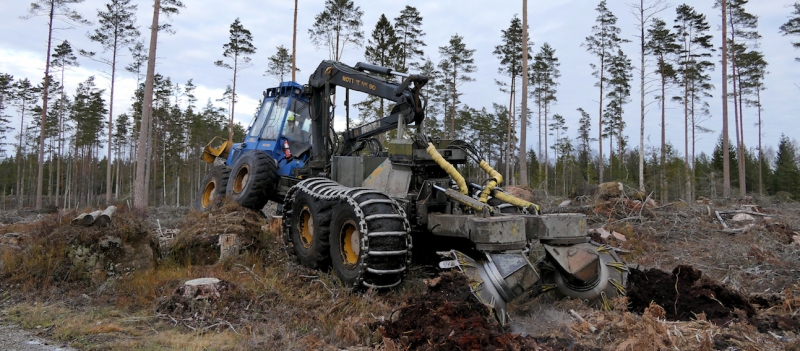 Skogsägare nöjda med markberedning