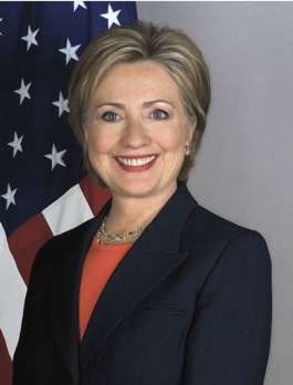 Clinton talade om biståndet