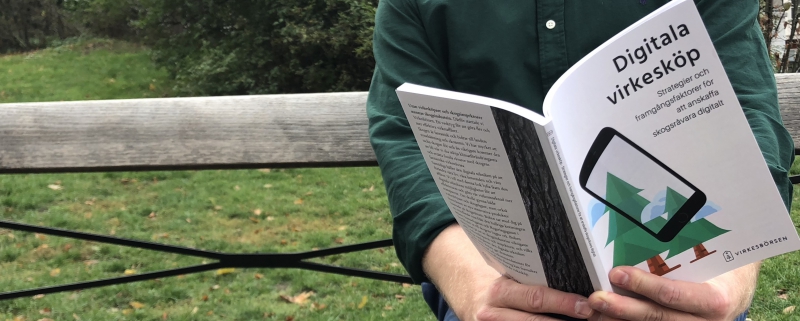 Ny bok om digital virkeshandel