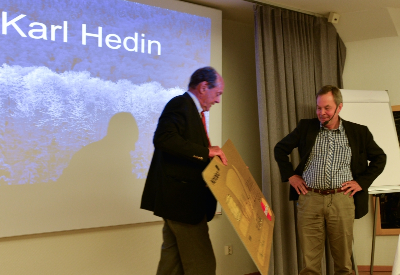 Karl Hedin fick stipendium