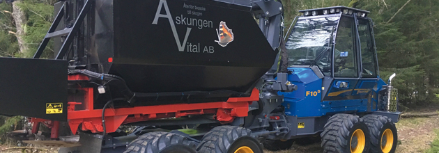 Rottne skräddarsyr askspridare
