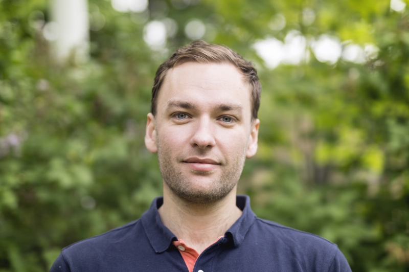 Hans drönare värderar skogen