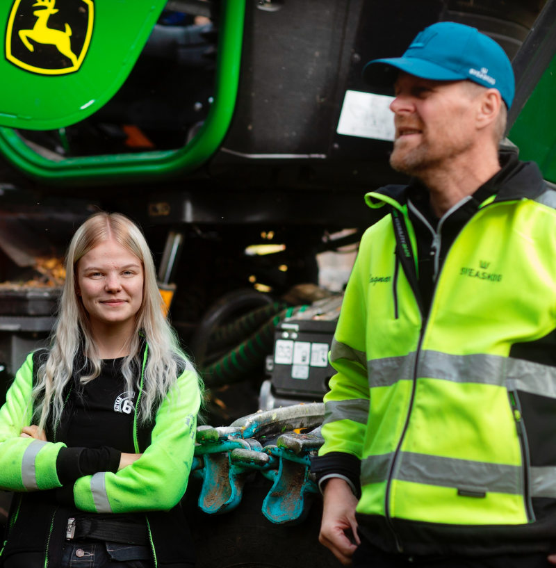 Vera Wiippa – nästa generations skogsmaskinsförare