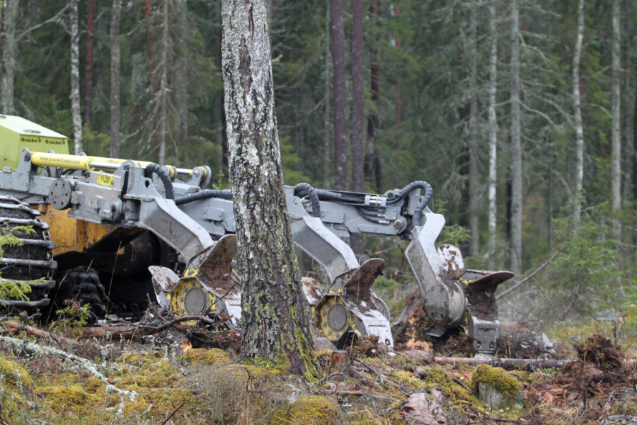 Målet: Fjärrstyrd markberedare