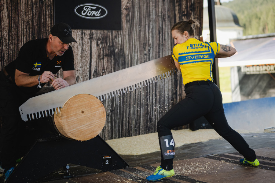 Säsongsstart för timbersport