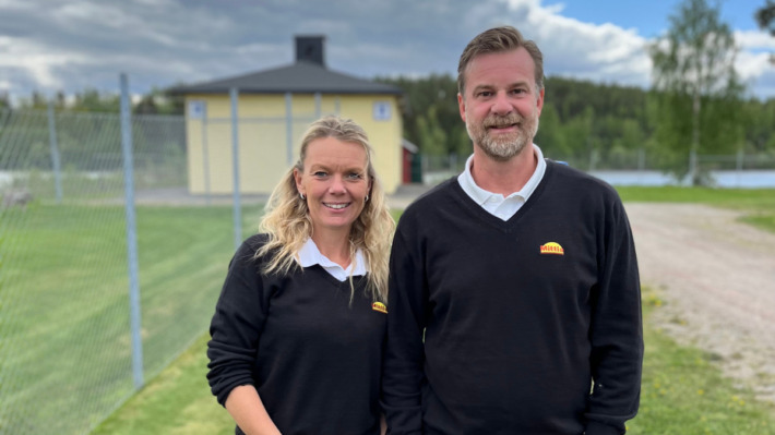 Ulrika Carlström och Henrik Bruveris