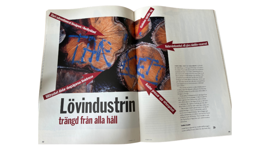 Lövindustrin trängd från alla håll