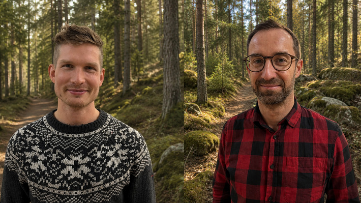 Anton Åkesson, profilansvarig lärare och Kristofer Beran, biträdande rektor på Ryssbygymnasiet. Foto: Ryssbygymnasiet 